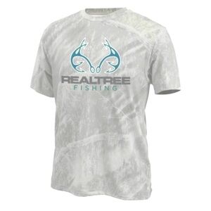 NWT Realtree Men’s Fishing Pro Series Cast Performance Short Sleeve Tee